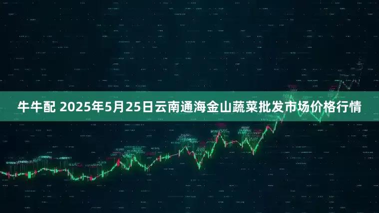 牛牛配 2025年5月25日云南通海金山蔬菜批发市场价格行情