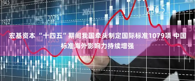 宏基资本 “十四五”期间我国牵头制定国际标准1079项 中国标准海外影响力持续增强