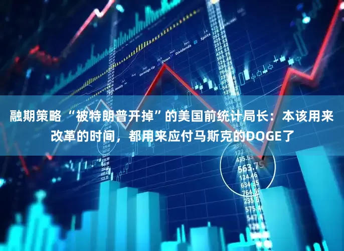 融期策略 “被特朗普开掉”的美国前统计局长：本该用来改革的时间，都用来应付马斯克的DOGE了