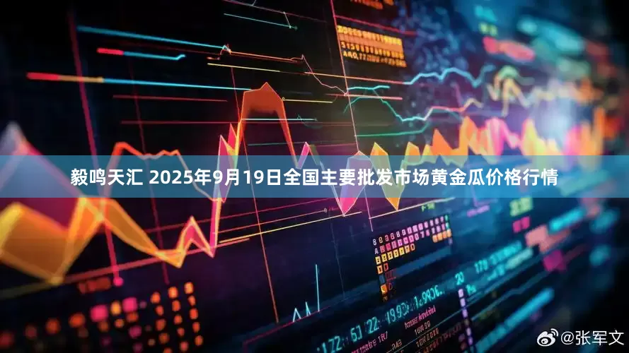 毅鸣天汇 2025年9月19日全国主要批发市场黄金瓜价格行情